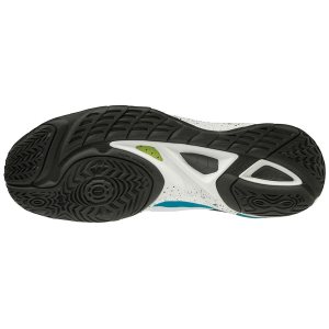 Mizuno Wave Mirage 3 Παπουτσια Χαντμπολ Ανδρικα - Ασπρα/Μπλε/Μαυρα